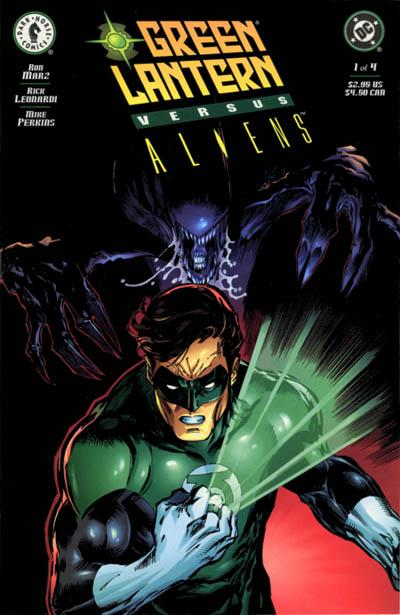 Green Lantern vs. Aliens Title Index