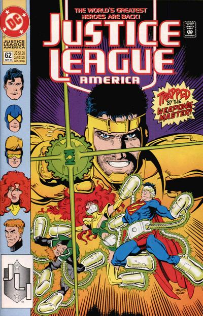 Justice League America 62