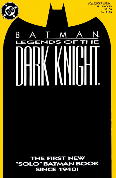 Batman: Legends of the Dark Knight Title Index